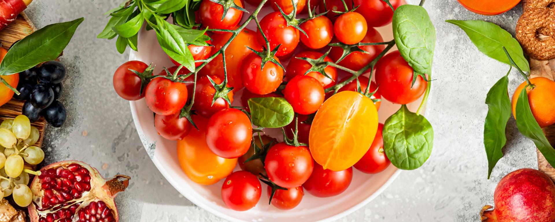 Pomidorowy stół na lato