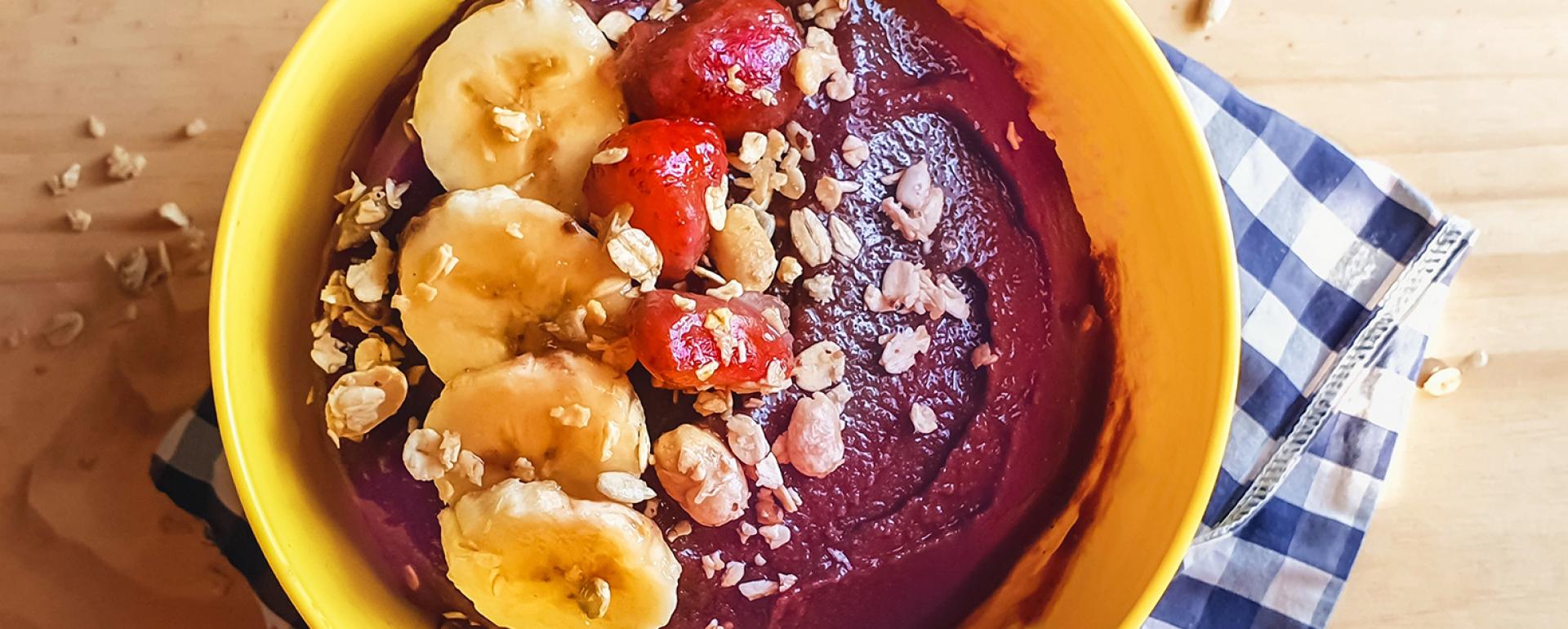 Açaí na Tigela czyli słodki smak Brazylii