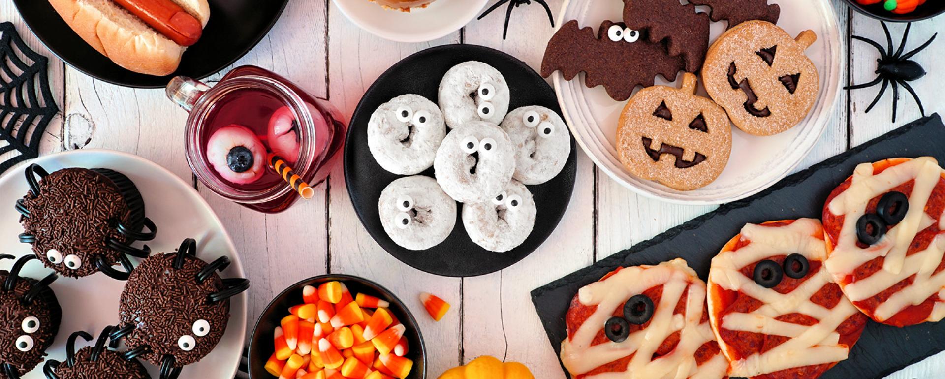 Stylizacje potraw na Halloween