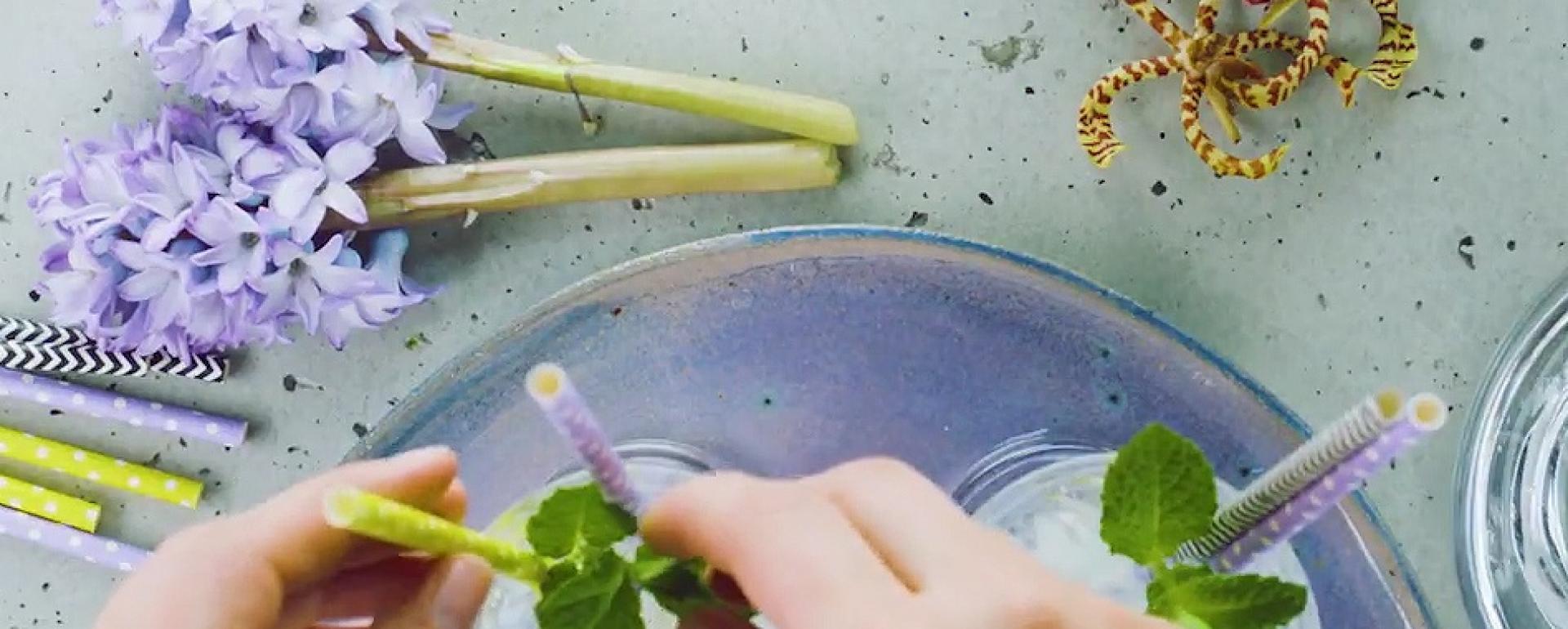 Lodowy ogród do napojów